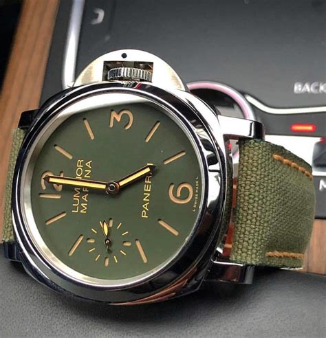 panerai canvas straps